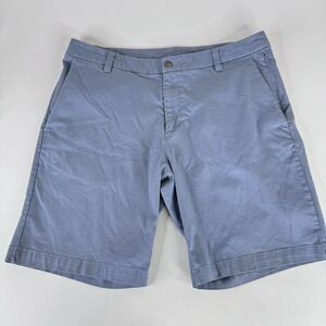 Lululemon Commission Short Classic 9“ LM7AUES CHBY/WHT Blue Men's Size 36 Waist